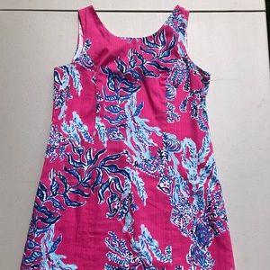EUC Lilly shift in beautiful vibrant pattern